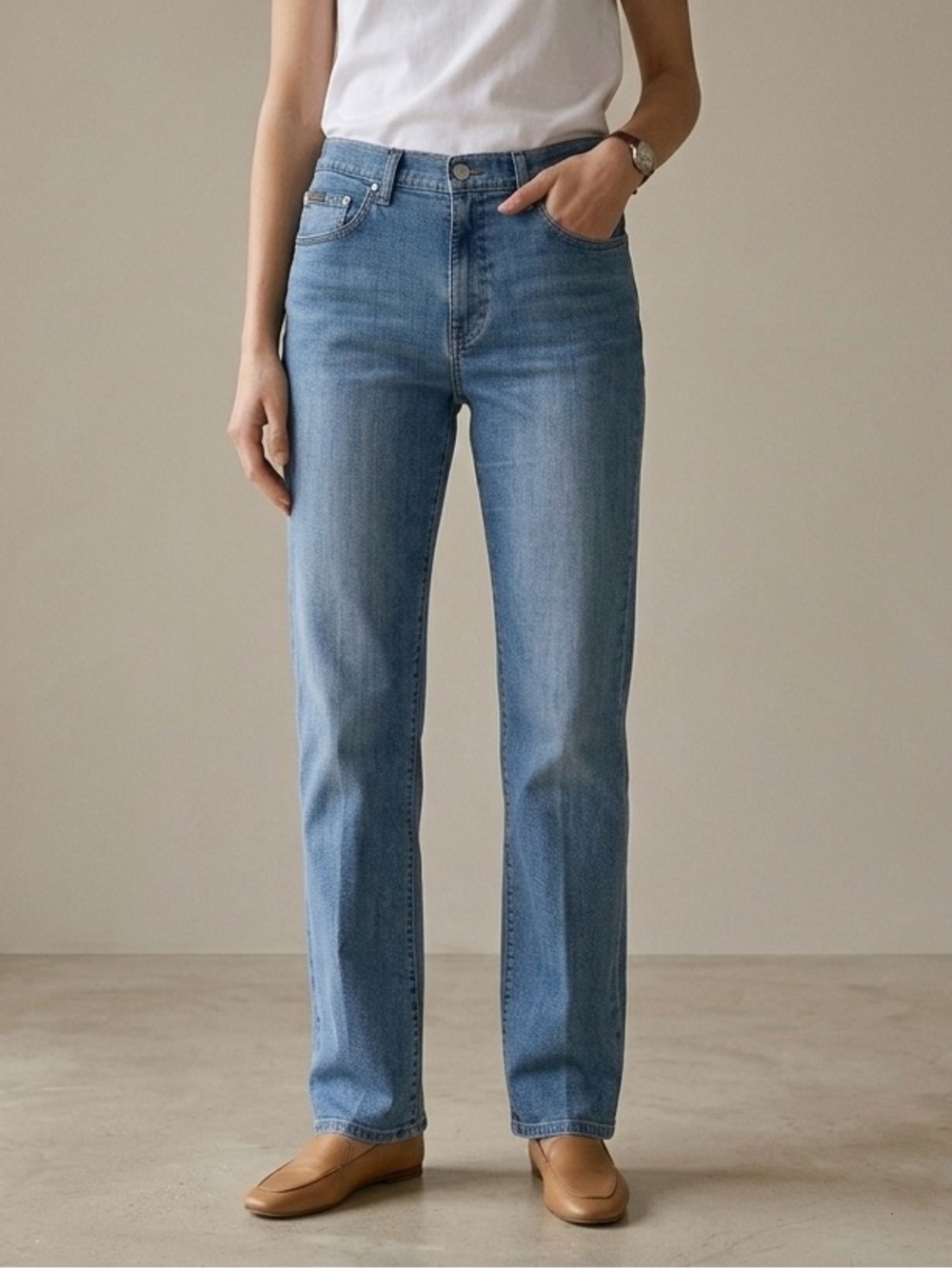 Vintage Y2K Calvin Klein Straight Bootcut Jeans Women’s Size 12